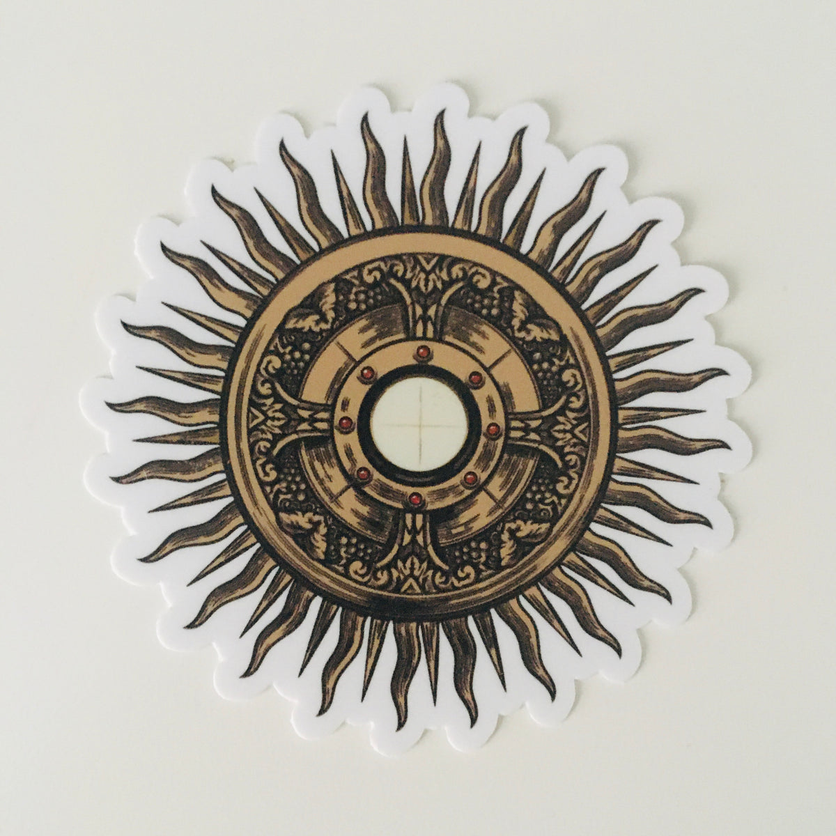 Monstrance Sticker with it's you I adore Sticker for Sale by Brooke  Therese