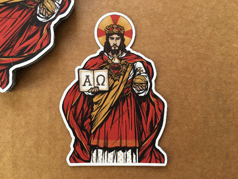 Christ the King Sticker