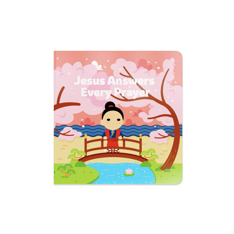 "Jesus Answers Every Prayer" Board Book by Tiny Saints