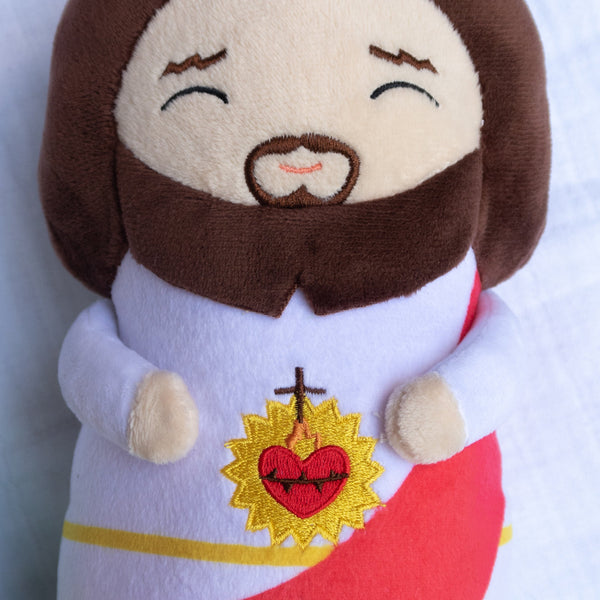 Sacred Heart of Jesus Plush by Shining Light Dolls