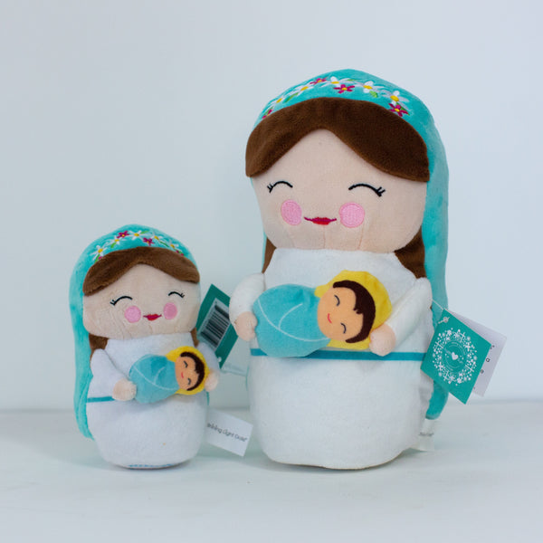 Mini Mother Mary Plush Dolls by Shining Light Dolls