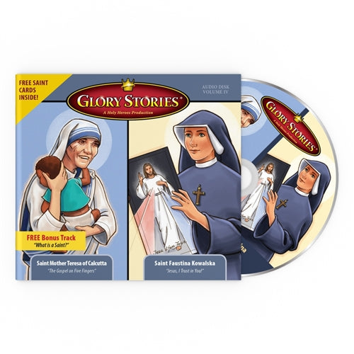 St. Teresa of Calcutta and St. Faustina Glory Stories CD